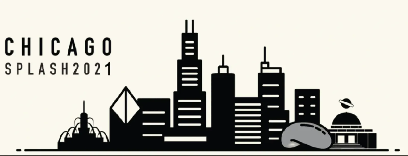 SPLASH 2021 Chicago skyline artwork